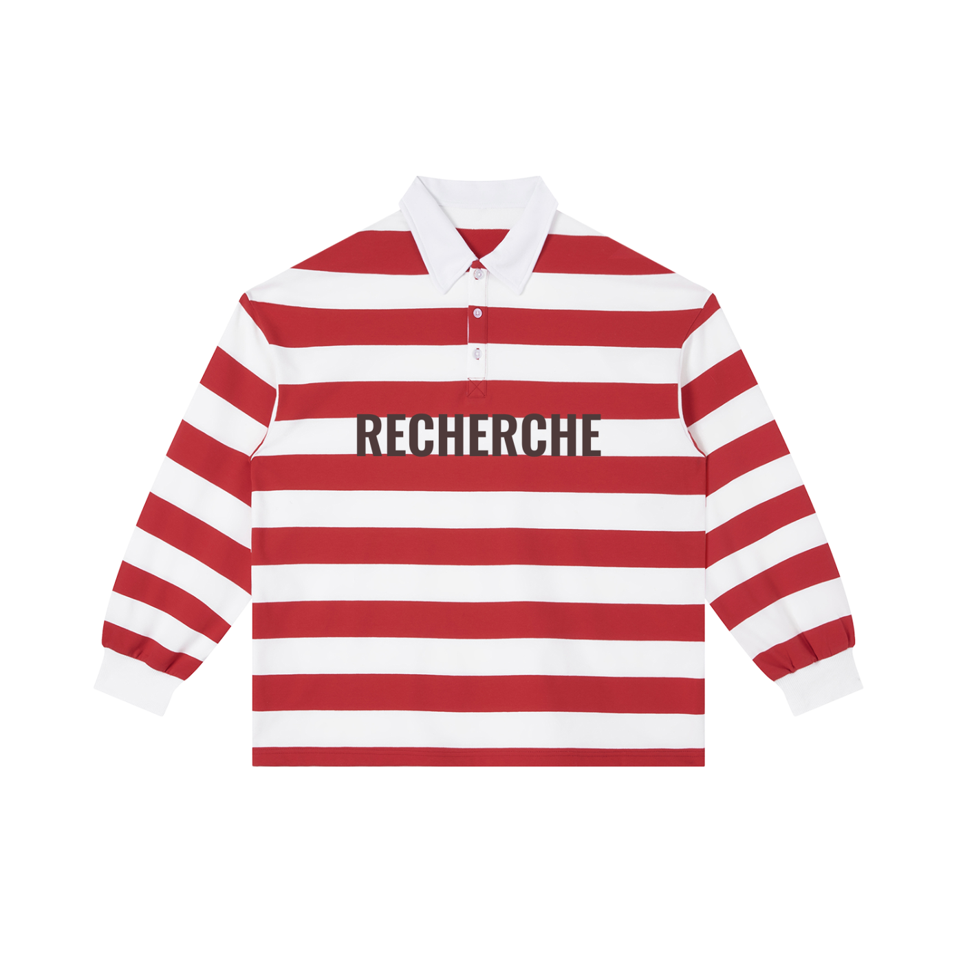 Color Block Stripe Polo Shirt
